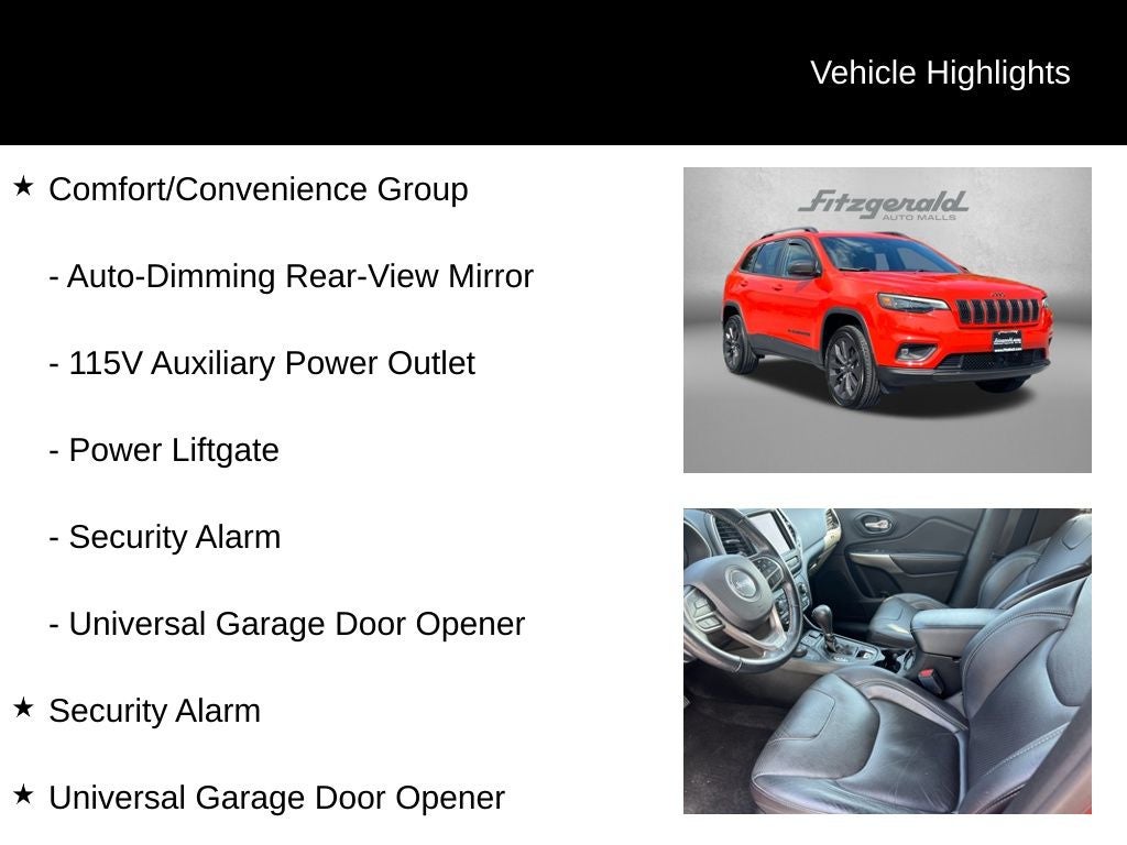 2021 Jeep Cherokee Latitude Lux