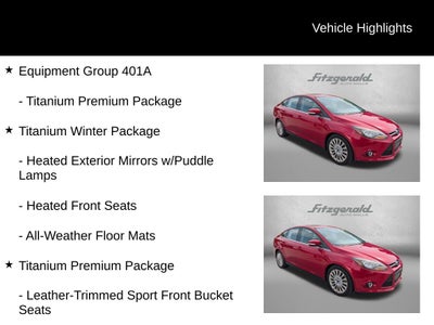2012 Ford Focus Titanium