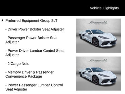 2025 Chevrolet Corvette Stingray 2LT