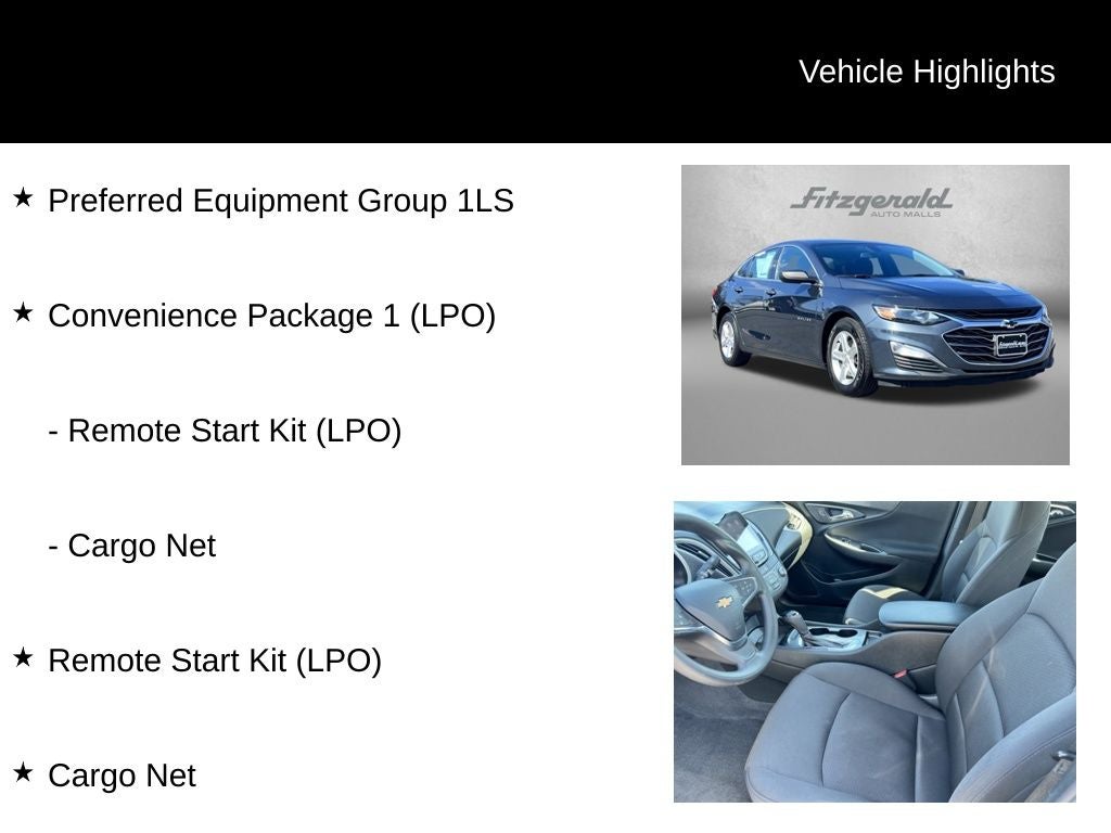 2020 Chevrolet Malibu LS 1LS