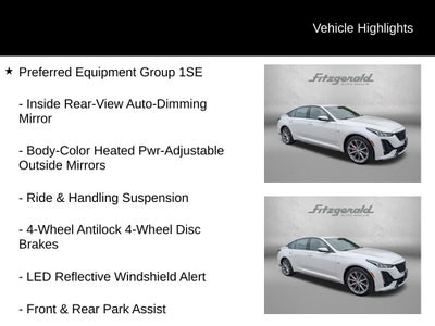 2022 Cadillac CT5 Sport