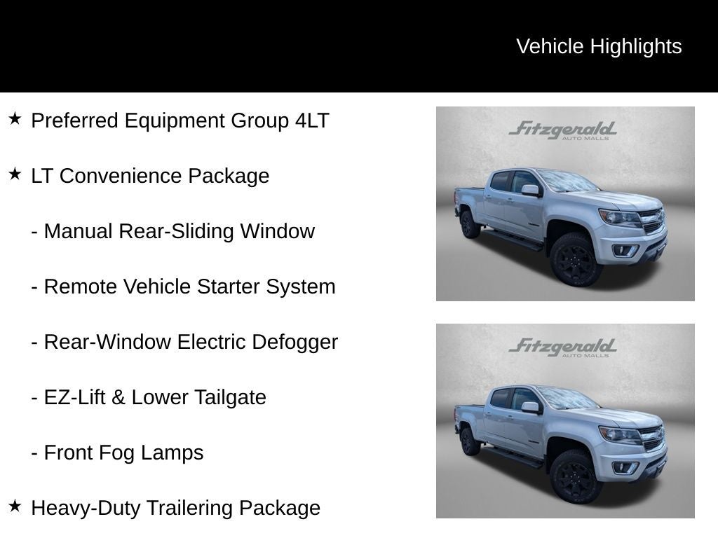 2018 Chevrolet Colorado LT