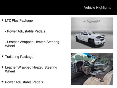 2017 Chevrolet Silverado 1500 LTZ 2LZ
