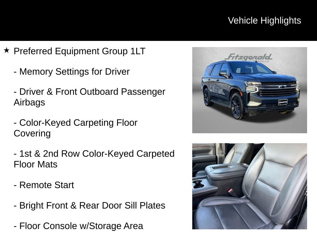 2021 Chevrolet Tahoe LT