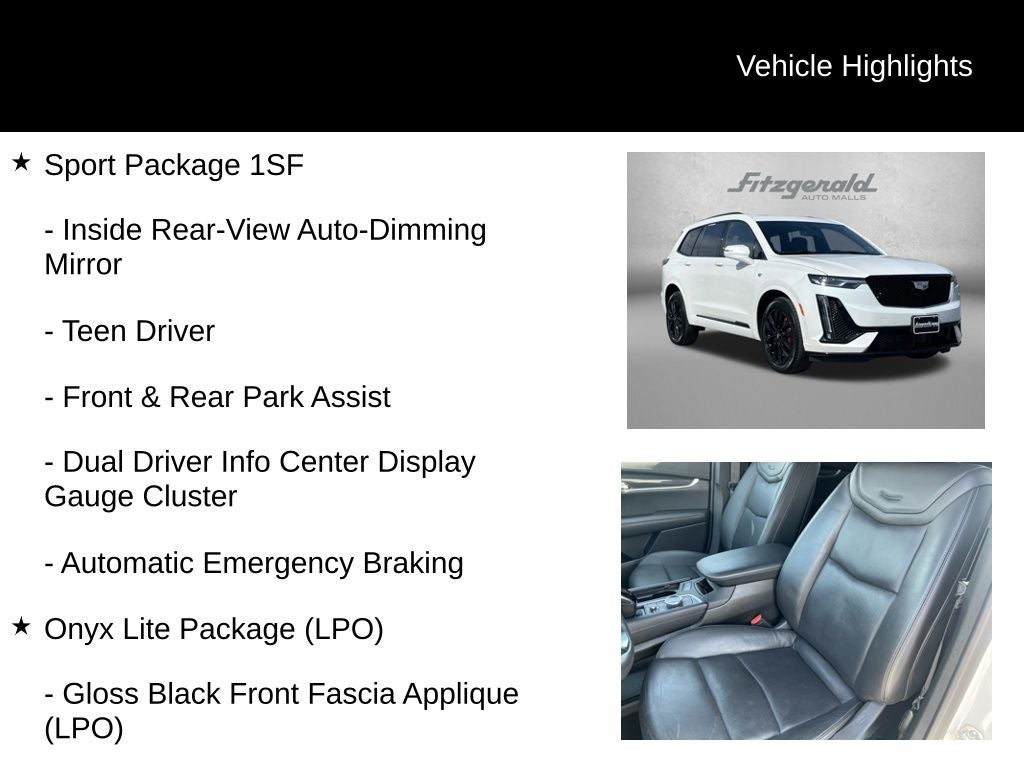 2024 Cadillac XT6 Sport