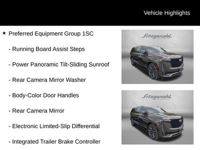 2021 Cadillac Escalade ESV Sport