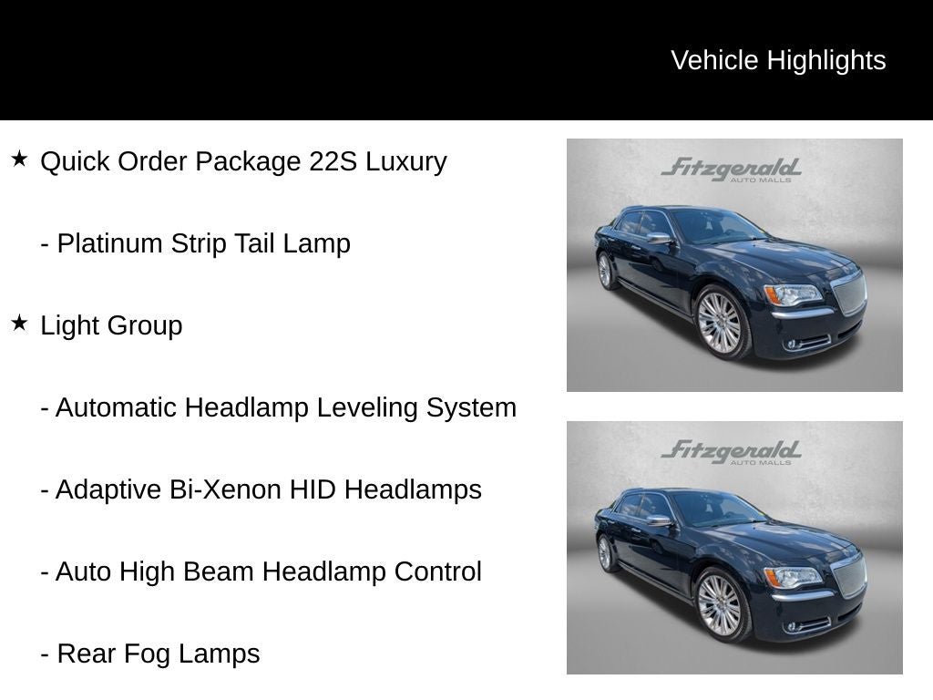 2014 Chrysler 300 C John Varvatos Luxury