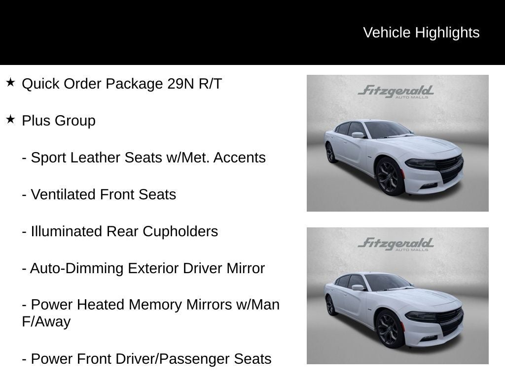 2015 Dodge Charger R/T