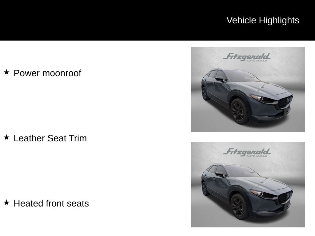 2023 Mazda Mazda CX-30 2.5 S Carbon Edition