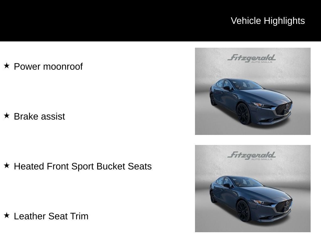 2024 Mazda Mazda3 2.5 S Carbon Edition