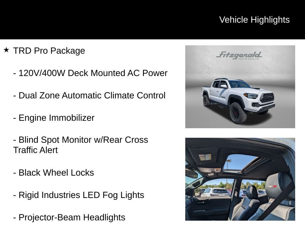 2022 Toyota Tacoma TRD Pro V6