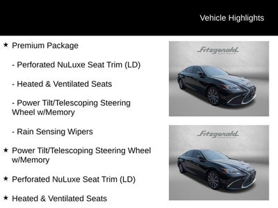 2021 Lexus ES 250