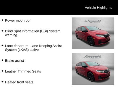 2025 Honda Odyssey Sport-L