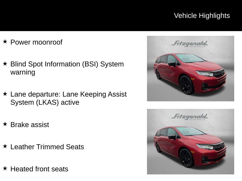 2025 Honda Odyssey Sport-L