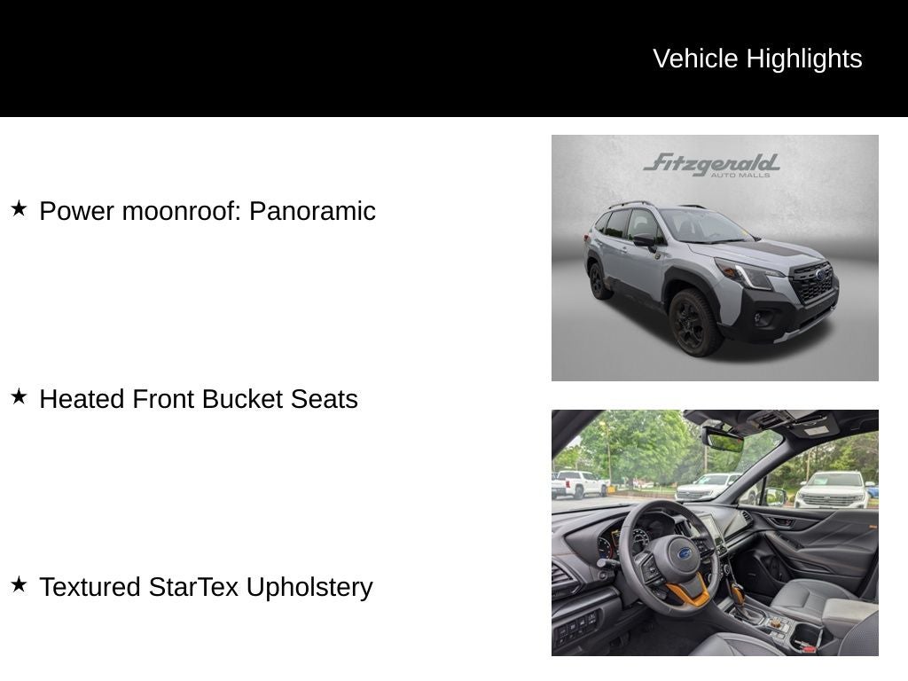 2024 Subaru Forester Wilderness