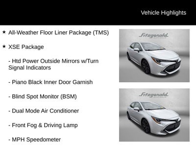 2022 Toyota Corolla Hatchback XSE