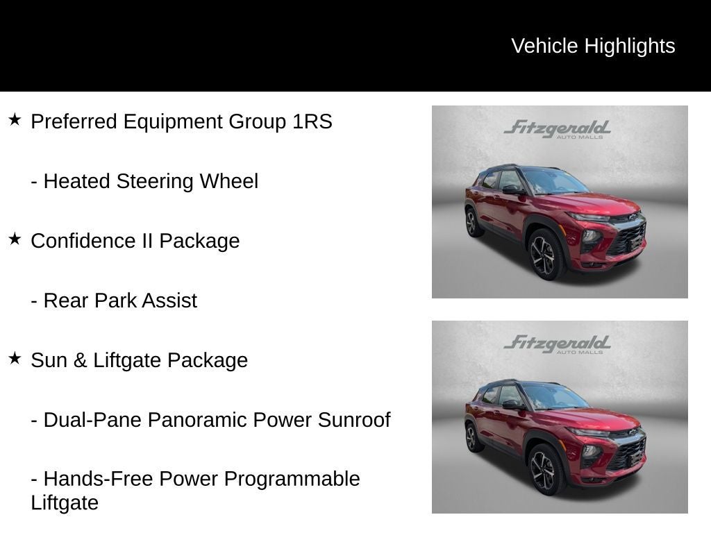 2023 Chevrolet TrailBlazer RS