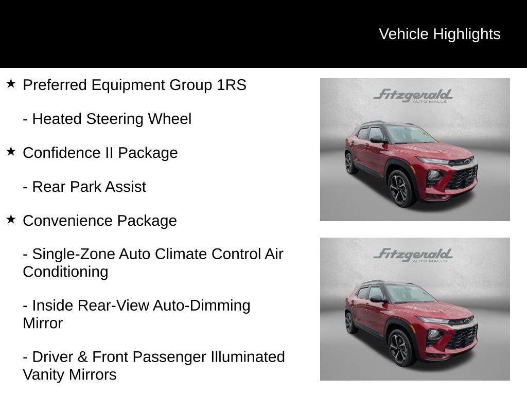 2023 Chevrolet TrailBlazer RS