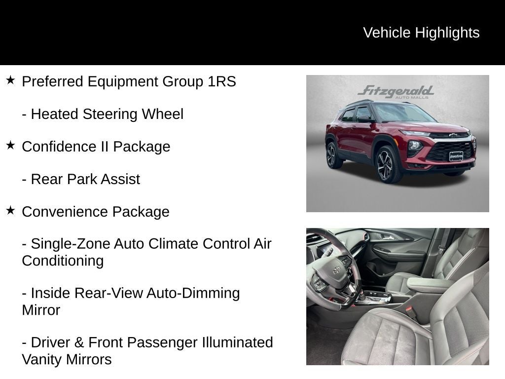 2023 Chevrolet TrailBlazer RS
