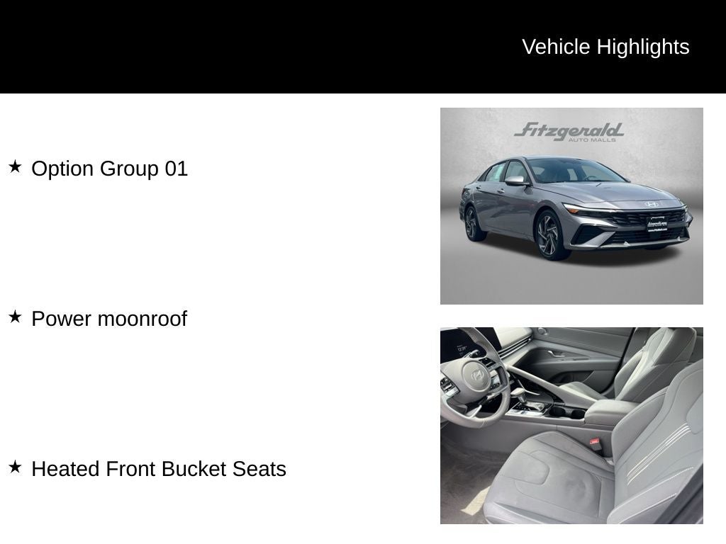 2025 Hyundai Elantra SEL Convenience