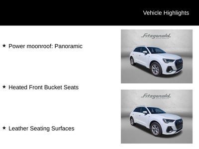 2025 Audi Q3 Premium S Line quattro