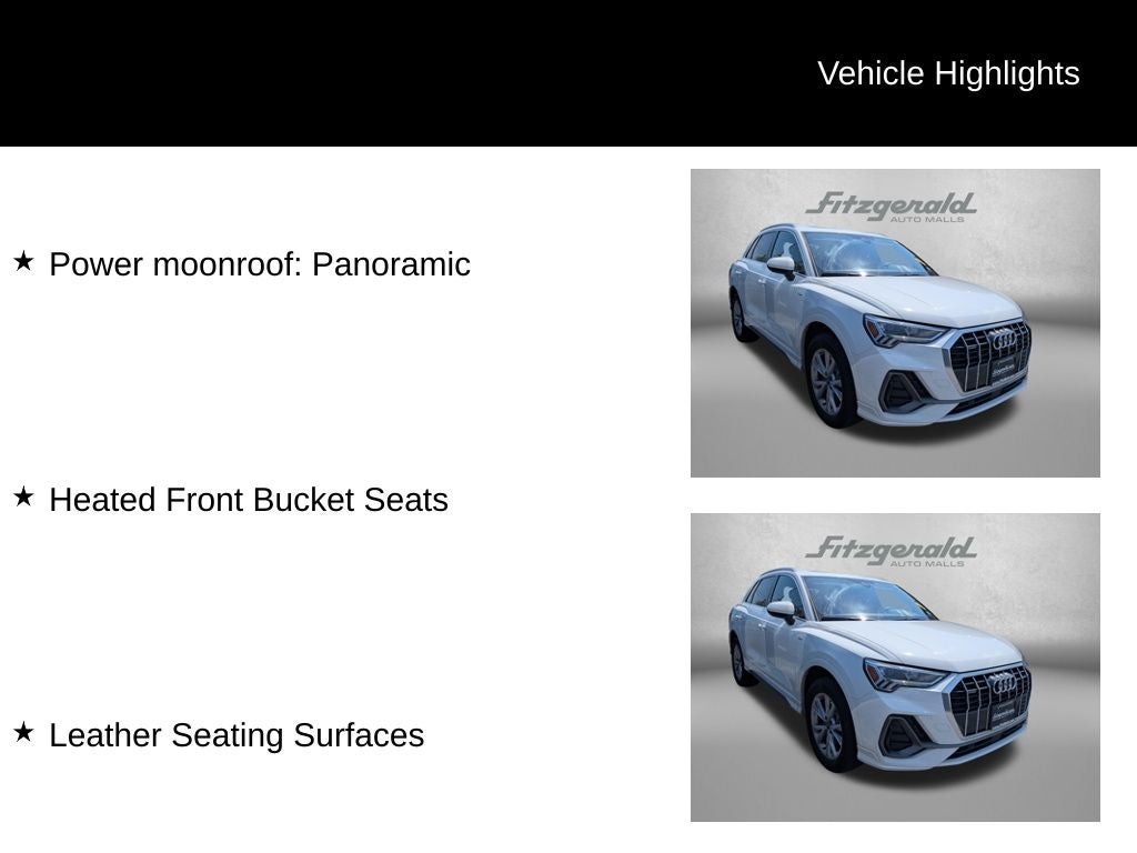 2025 Audi Q3 Premium S Line quattro
