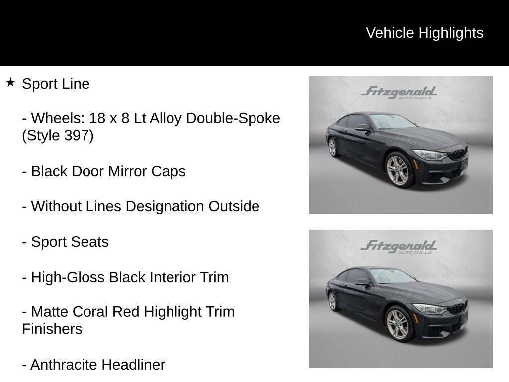 2015 BMW 4 Series 435i xDrive