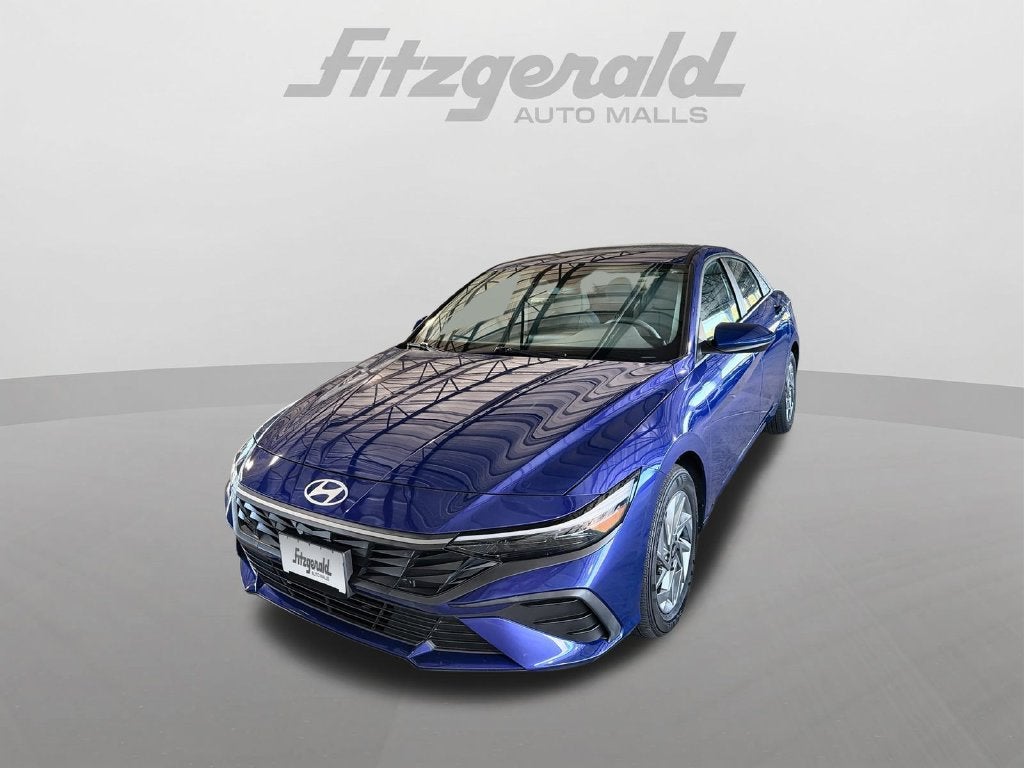 2025 Hyundai Elantra Hybrid Blue