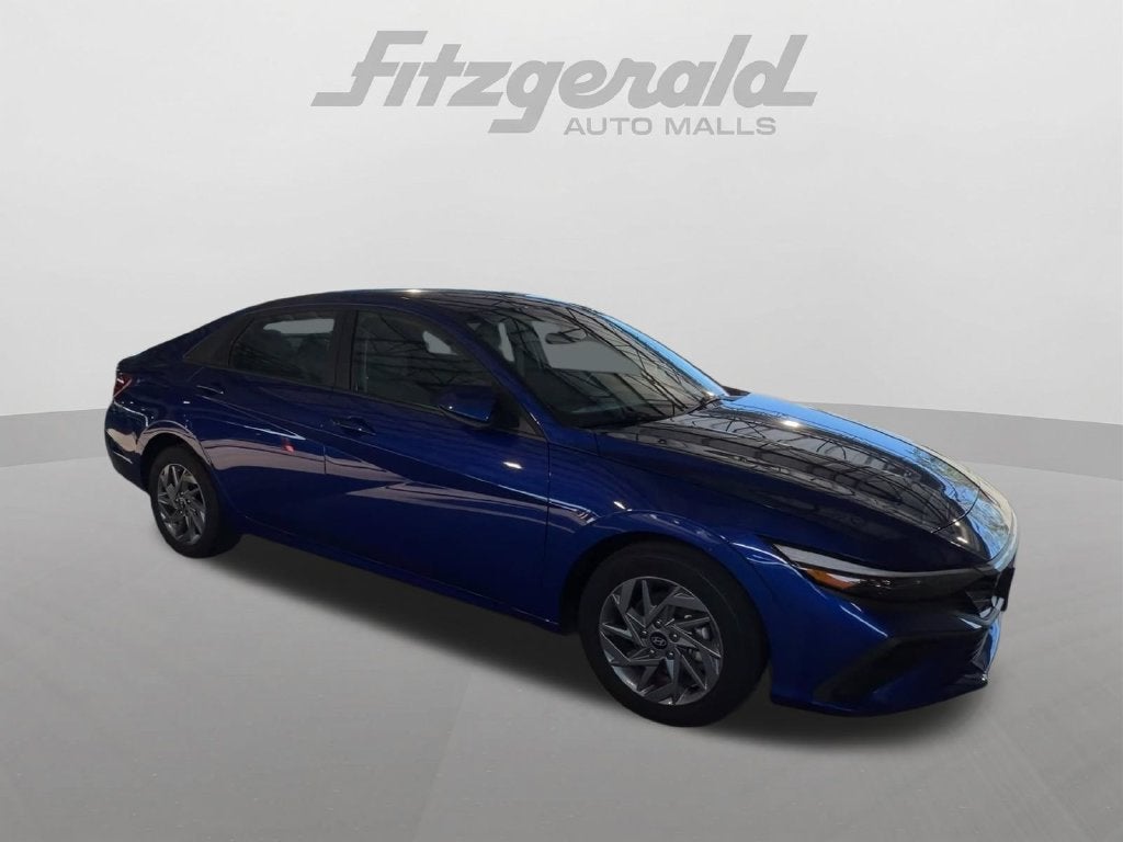 2025 Hyundai Elantra Hybrid Blue
