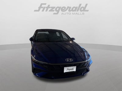 2025 Hyundai Elantra Hybrid Blue