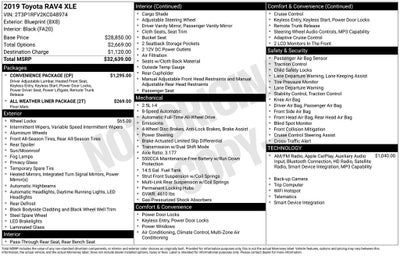 2019 Toyota RAV4 XLE