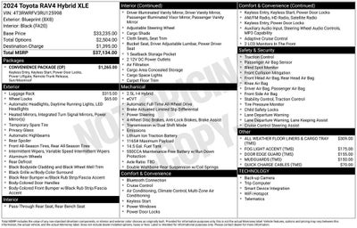 2024 Toyota RAV4 HYBRID XLE