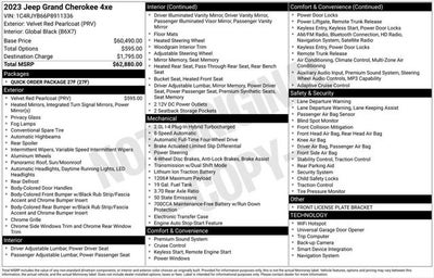 2023 Jeep Grand Cherokee 4xe