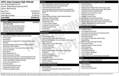 2022 Jeep Compass High Altitude