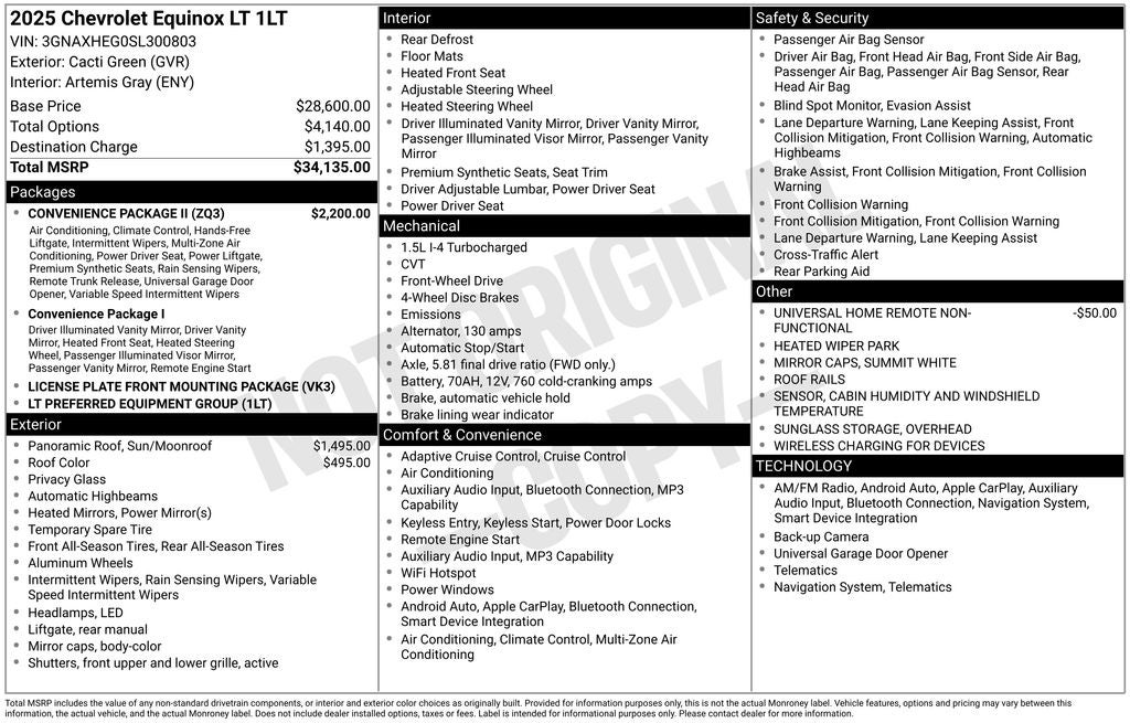 2025 Chevrolet Equinox LT