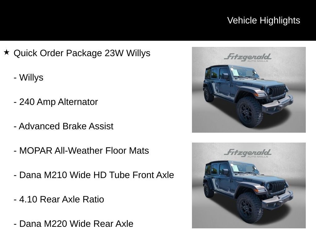 2024 Jeep Wrangler Sport