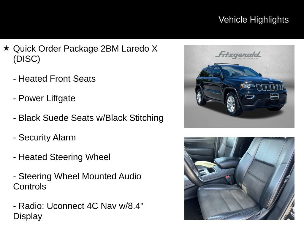 2021 Jeep Grand Cherokee Laredo X