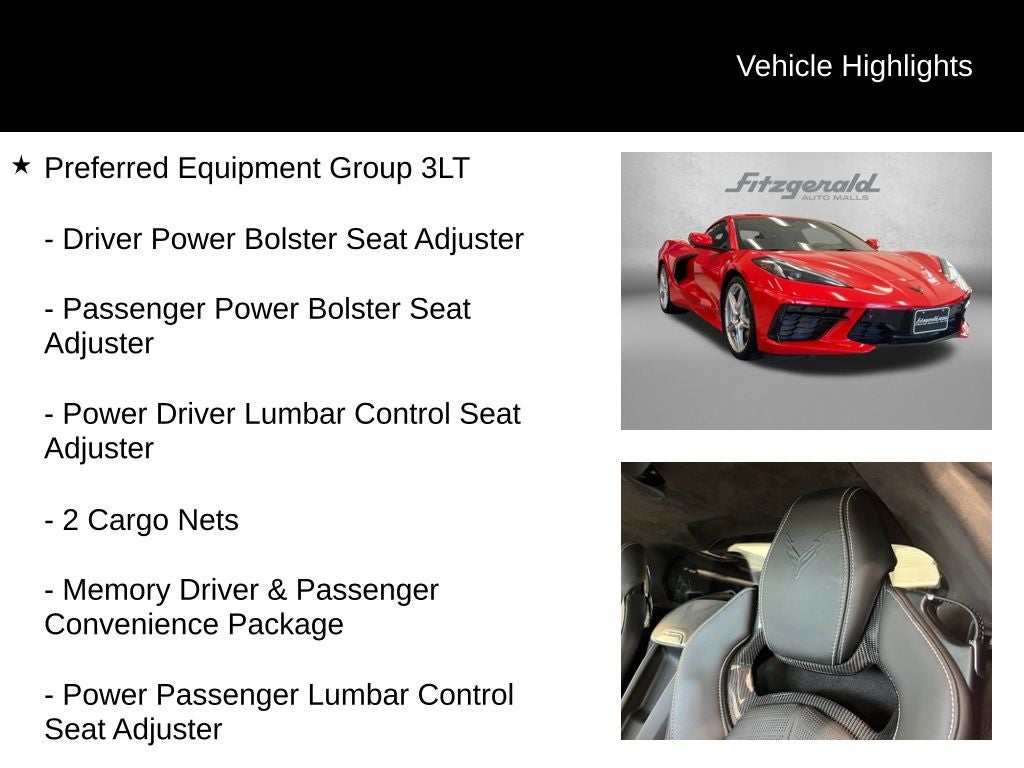 2025 Chevrolet Corvette Stingray 3LT