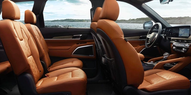 interior of a 2025 Kia Telluride at Fitzgerald Kia of Annapolis in Annapolis, Maryland
