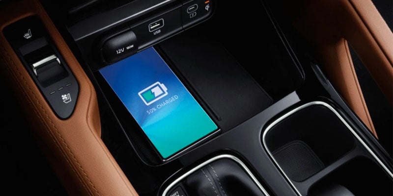 wireless charging in Kia Telluride at Fitzgerald Kia of Annapolis